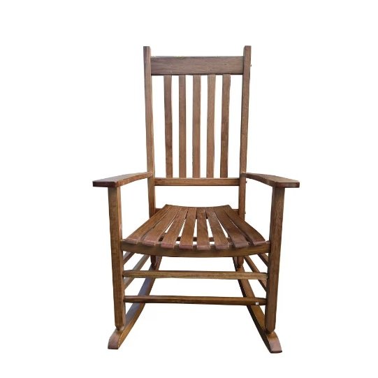 BALCONY PORCH ROCKING CHAIR Brown - Image 5