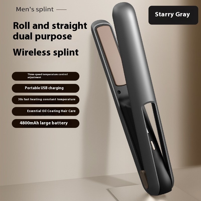 Wireless USB Charging Hair Straighteners Volume Straight Two-in-one - Image 7