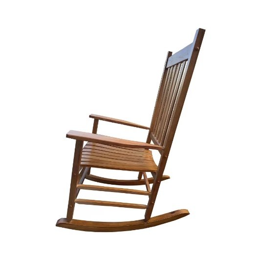 BALCONY PORCH ROCKING CHAIR Brown - Image 3