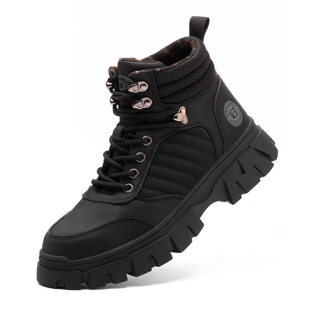 Men's Safety And Comfort Work Anti Smashing Safety Shoes - Image 2