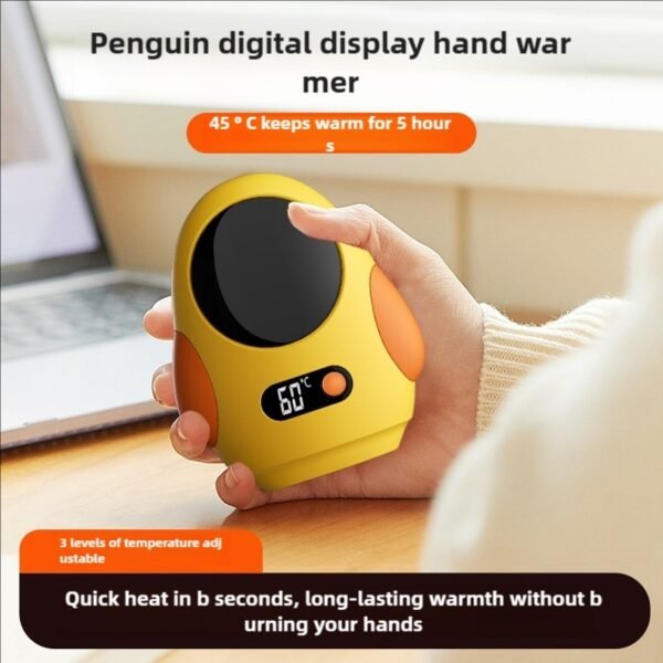 Cute Penguin Hand Warmer For Office And Travel Carrying. Heat Up Quickly And Maintain A Constant Temperature To Keep Warm - Image 7