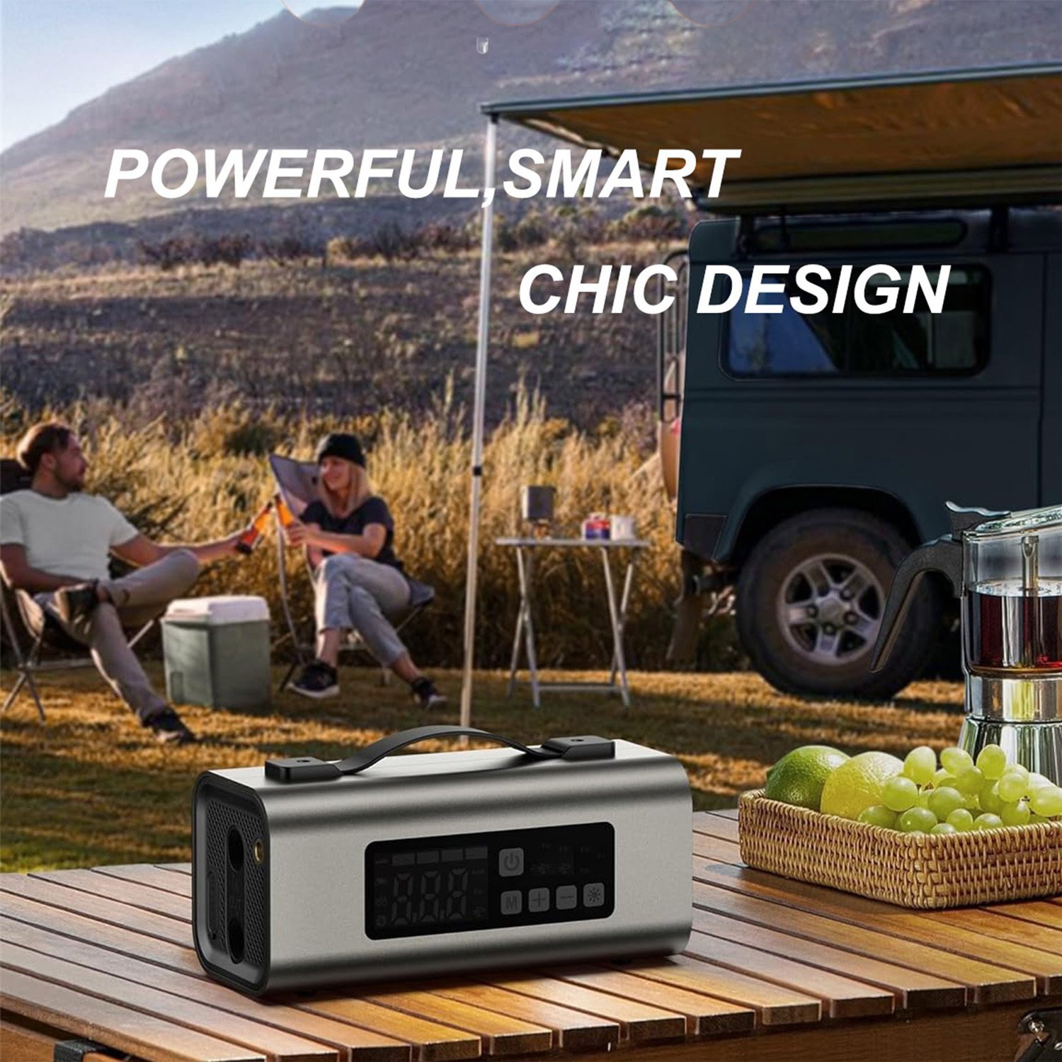 Jump Starter With Air Compressor And Air Pump, 2500A Battery Jump Starter With 150PSI Tire Inflator, Up To 7.5L Gas 5.0L Diesel Engine, 2 LED Screen For Car Tires, Air Mattress, Inflatables - Image 7