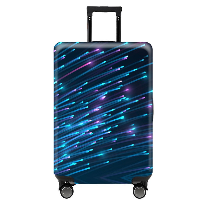Trendy Unique Suitcase Suite Elastic Case Cover Luggage Protective Cover Travel Trolley Case Dust Cover - Image 10