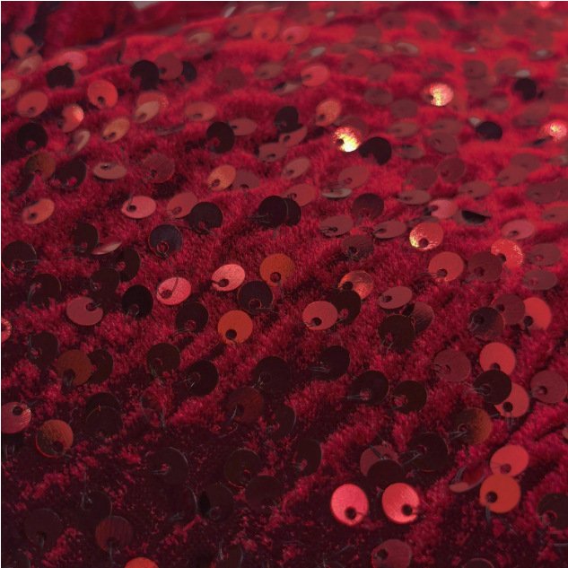 Sequined Gold Velvet Round Neck Dress Women's Clothing - Image 4