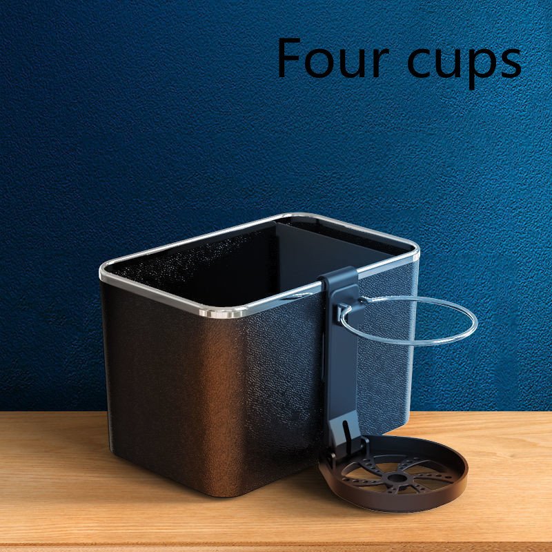 Paper Towel Box Steam Cup Holder Multi-functional Creative Handrail - Image 3