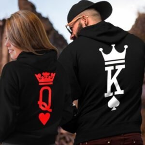 KING &QUEEN Hooded sweater