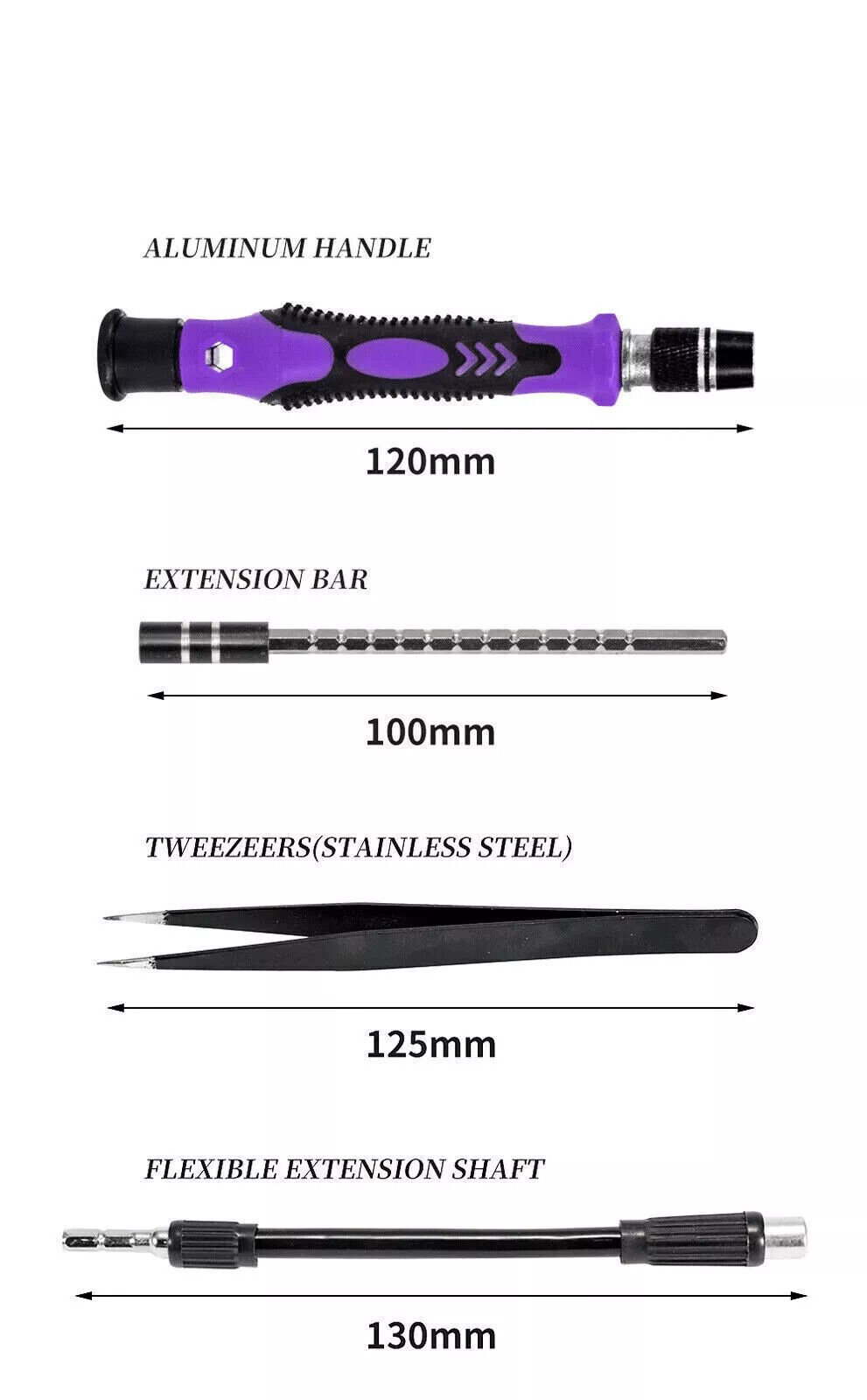 170 In 1 Precision Screwdriver Set Repair Tool Kit For Laptop Computer PC Phone - Image 7