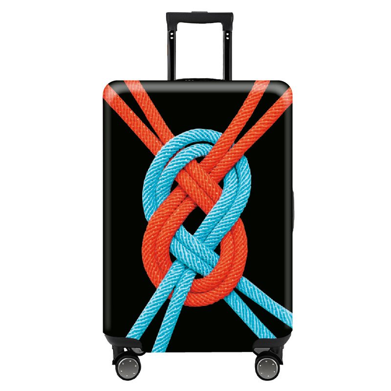 Trendy Unique Suitcase Suite Elastic Case Cover Luggage Protective Cover Travel Trolley Case Dust Cover - Image 7