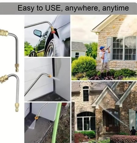 High Pressure Washer Stainless Steel Lengthening Bar - Image 4