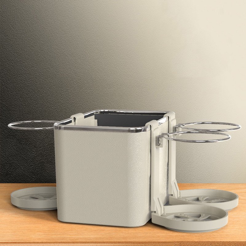 Paper Towel Box Steam Cup Holder Multi-functional Creative Handrail - Image 8