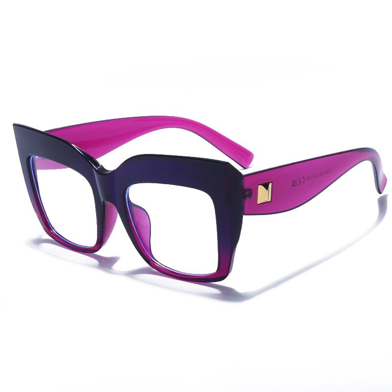Square Fashion Rice Nail Eye Protection Glasses - Image 6