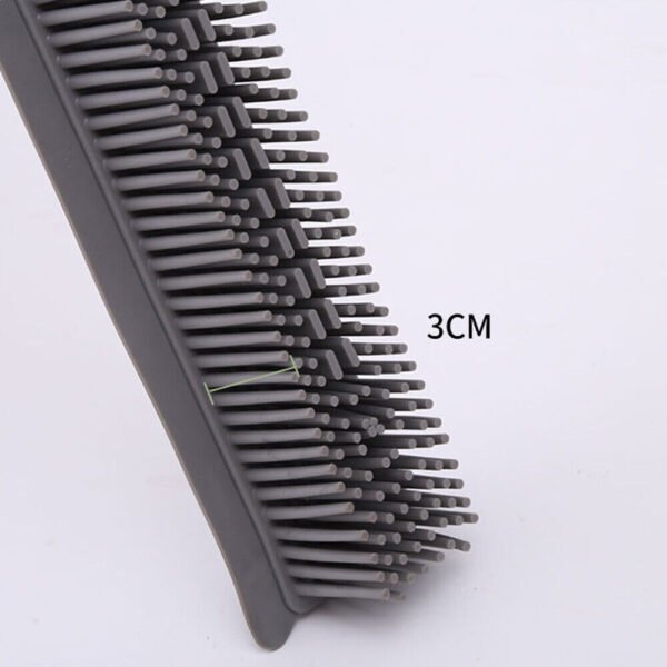 2 In 1 Rubber Broom Brush Pet Hair Remover Bristle Carpet Cleaning Broom UK - Image 6
