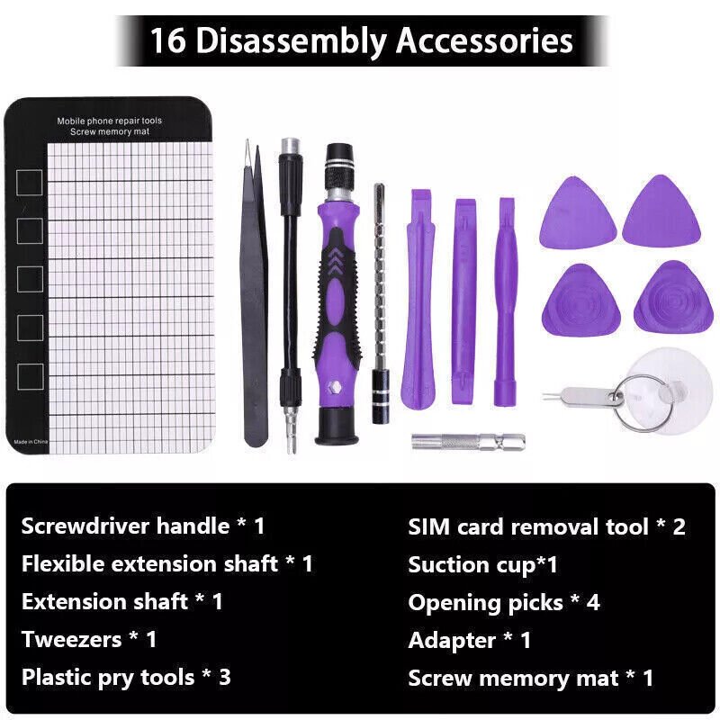 170 In 1 Precision Screwdriver Set Repair Tool Kit For Laptop Computer PC Phone - Image 5