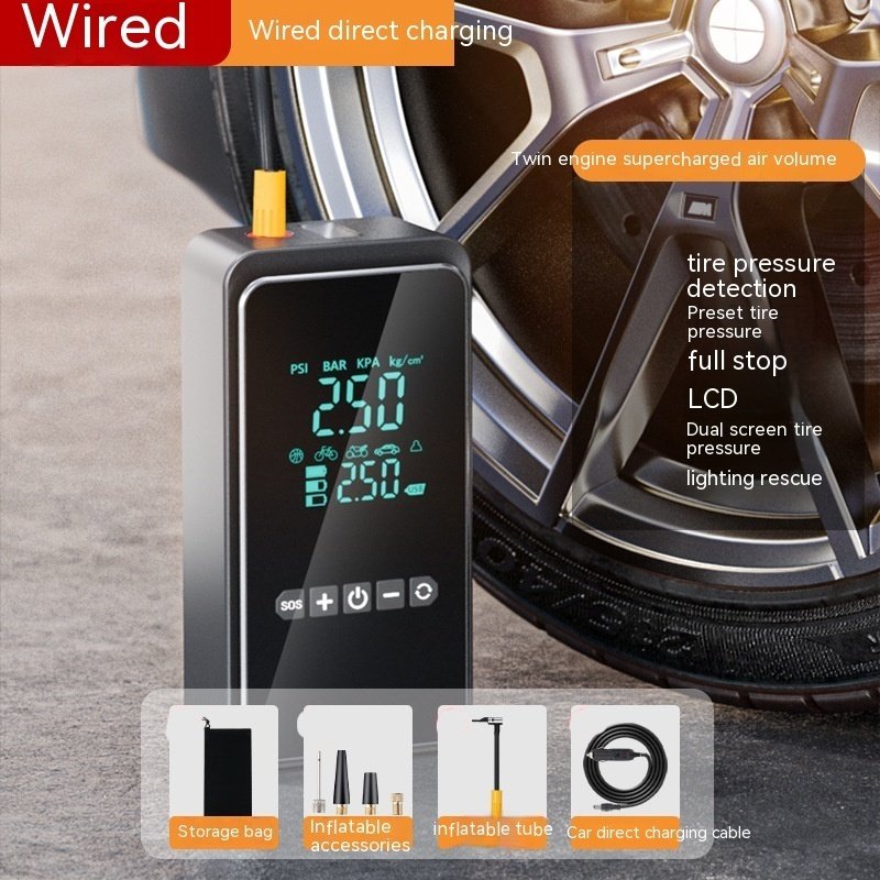 Portable Car Inflating Tool Tire Car Quick Charge - Image 5