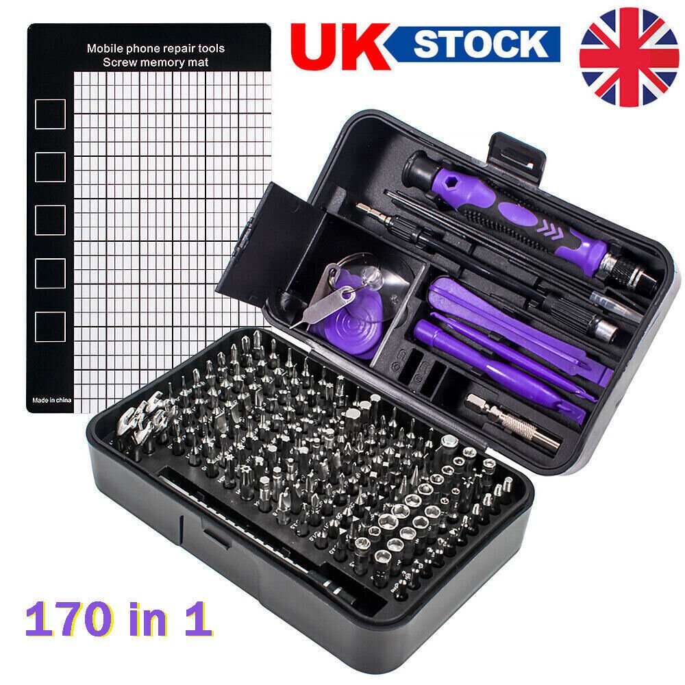 170 In 1 Precision Screwdriver Set Repair Tool Kit For Laptop Computer PC Phone - Image 6