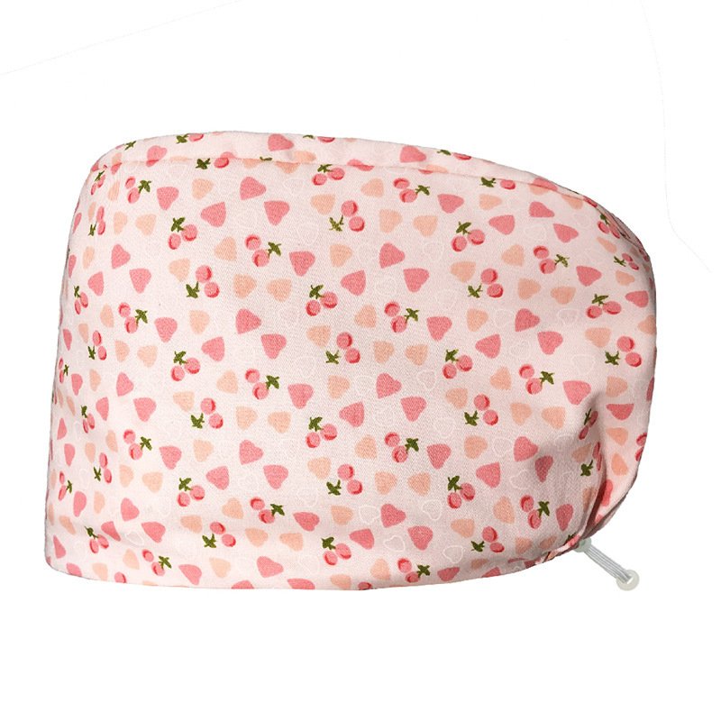Printed Operating Room Hat Nurse Bead Caps Female Doctor's Cap Stomatology Department Plus Clinch Cap ICU Nurse Hat - Image 6
