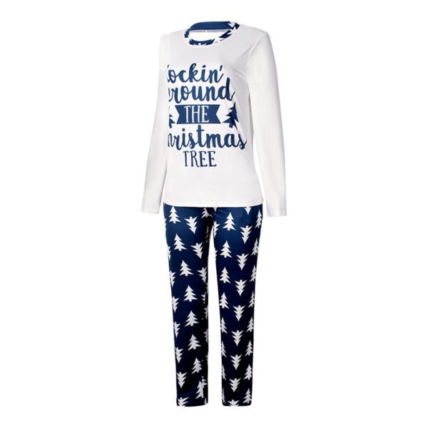 Autumn And Winter New Style European And American Fashion Printed Casual Parent-child Suit - Image 2