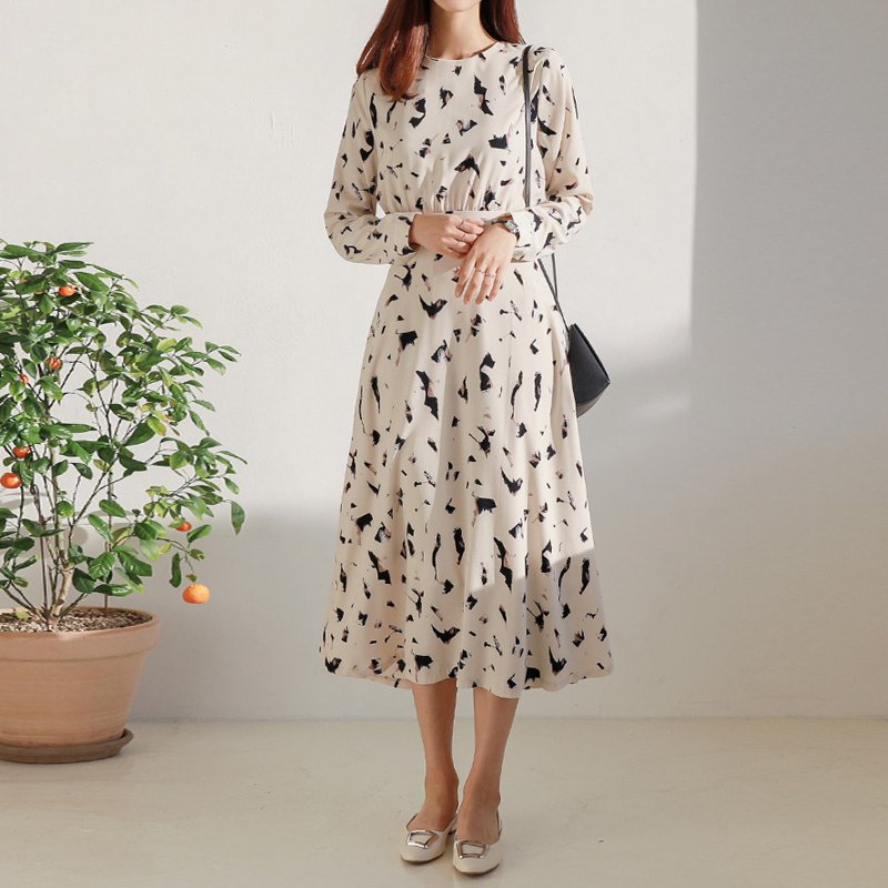 Women's printed dress - Image 4