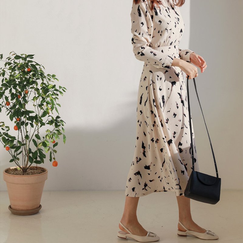 Women's printed dress - Image 3