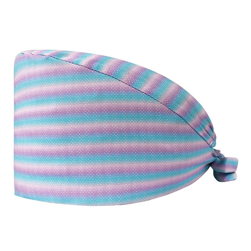 Cute Printed Cotton Nurse Hat - Image 6