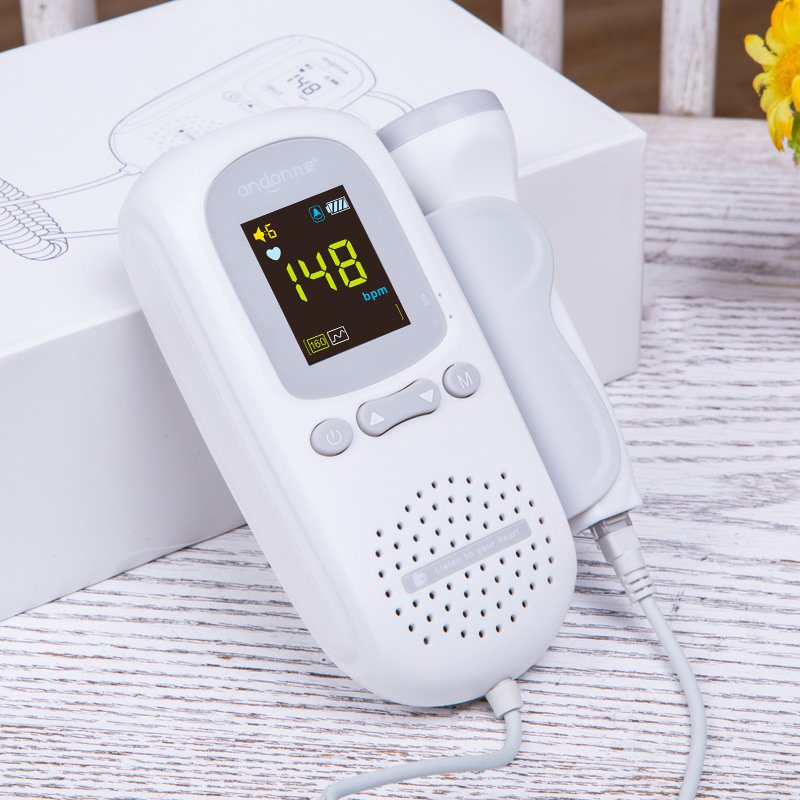 Pregnant Women's Home Fetal Heart Rate Monitor Baby Stethoscope Movement - Image 5