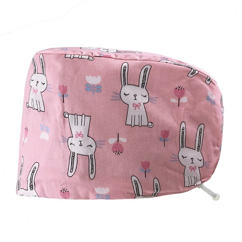 Printed Operating Room Hat Nurse Bead Caps Female Doctor's Cap Stomatology Department Plus Clinch Cap ICU Nurse Hat - Image 7