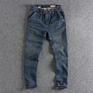 Stretch Men's Oversized Casual Trousers