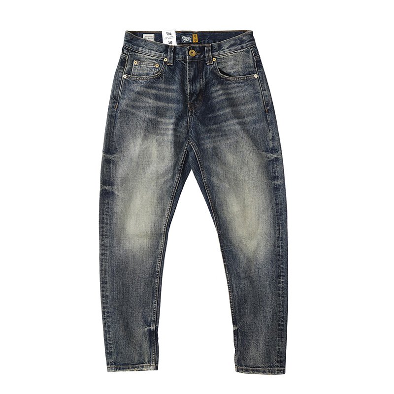 Heavy Retro Jeans Loose Casual Men - Image 7