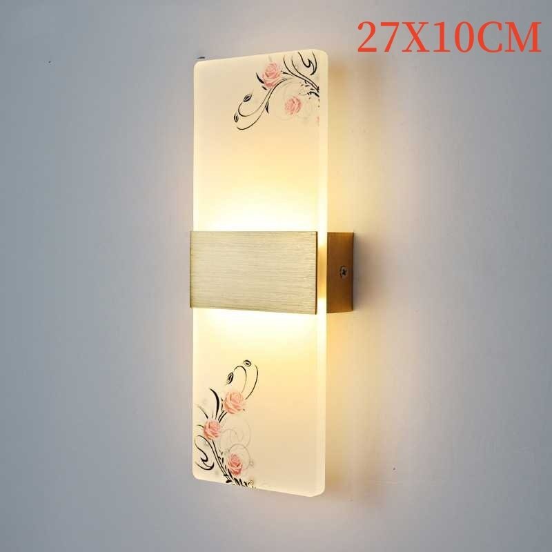 Plum, Orchid, Bamboo, Chrysanthemum LED Bedside Lamp - Image 3