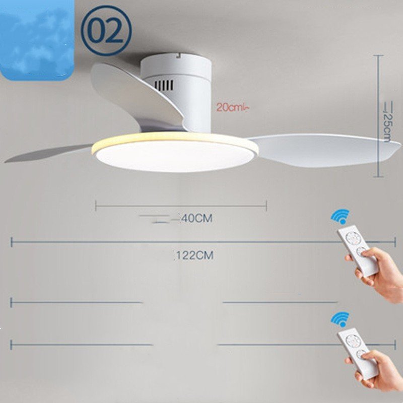 New Ultra-thin Ceiling Fan Light - Image 5