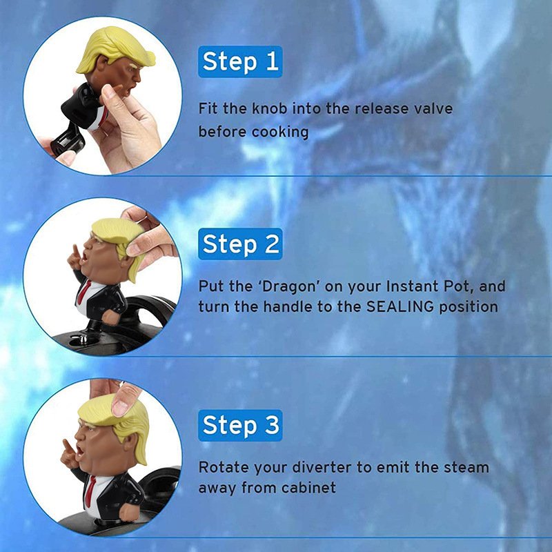 Electric Pressure Cooker Steam Release Diverter - Image 2