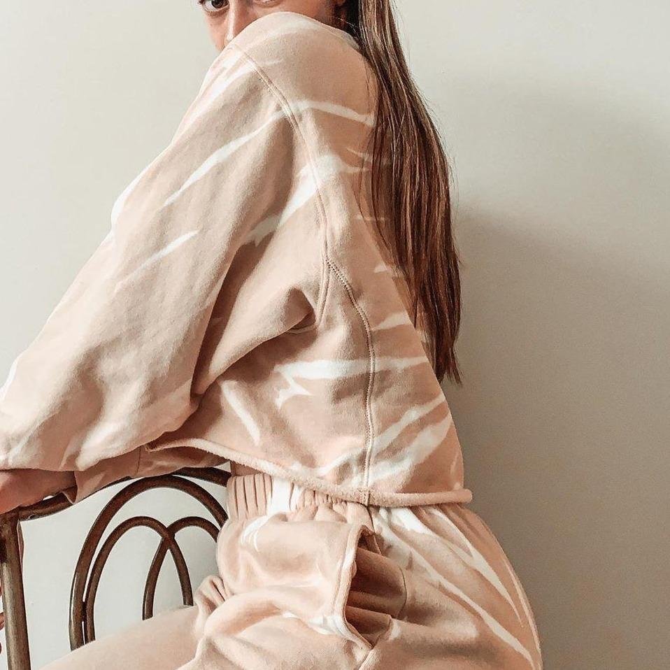 Two-Piece Home Long-Sleeved Trousers Home Suit - Image 3