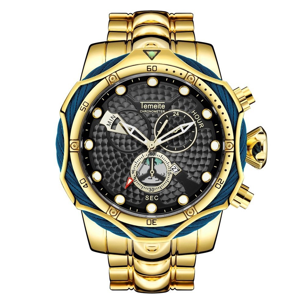 Men's Hot Watch Steel Band Quartz - Image 9