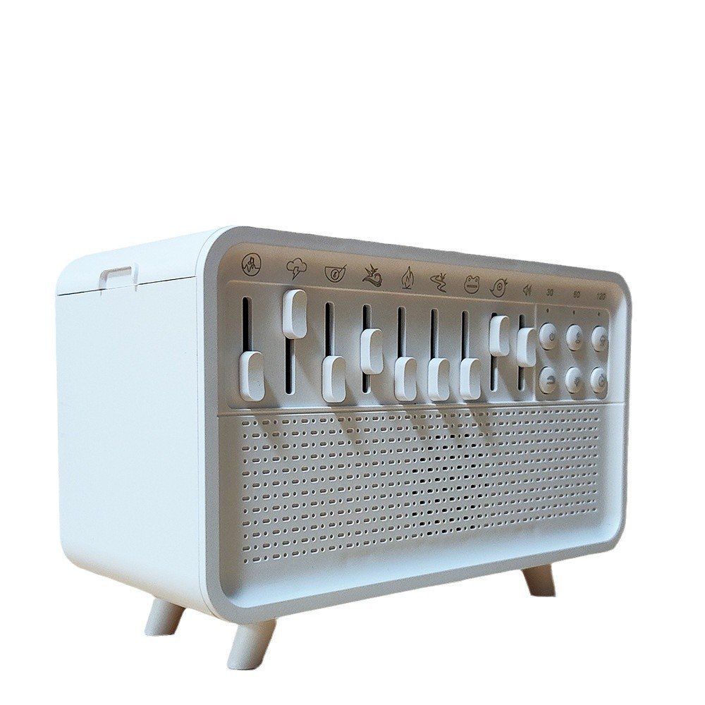 3 In 1 Bluetooth Speaker White Noise Sleep Night Light Humidifier All-in-one Machine Free Combination Of 8 Group Nature Sound - Image 5