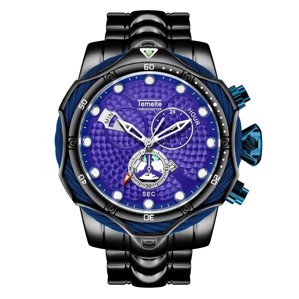 Men's Hot Watch Steel Band Quartz - Image 2