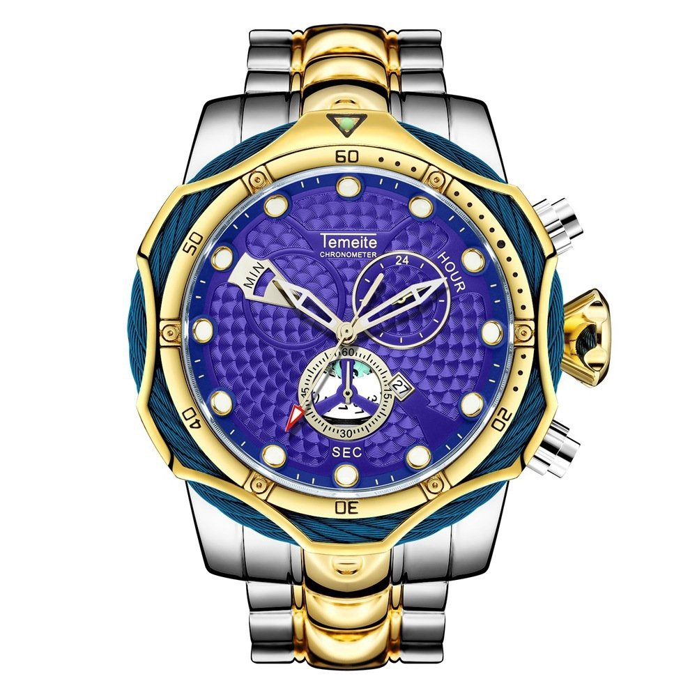 Men's Hot Watch Steel Band Quartz - Image 6