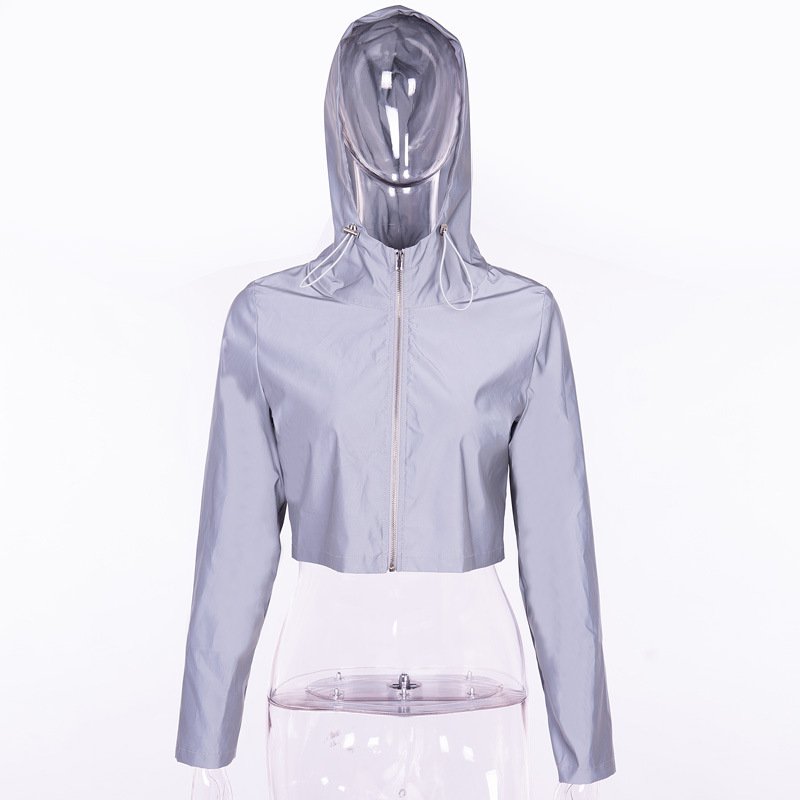 Reflective Coat Hoodie - Image 2