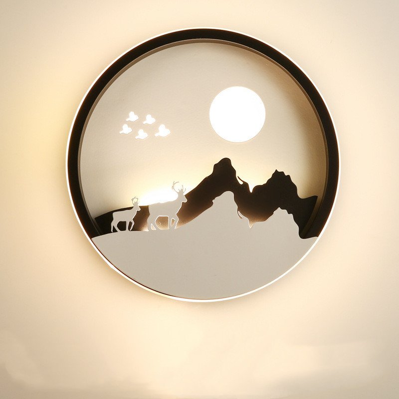 Modern Simple Bedroom Bedside Wall Lamp - Image 2