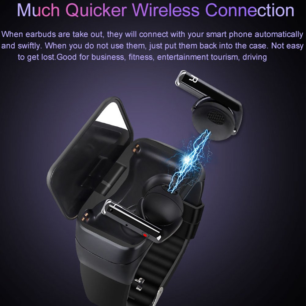 New M7 Bracelet, Bluetooth headset, 2-in-1 smartwatch, Heart rate meter, blood pressure Smart Bracelet - Image 5