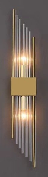 Lamp In The Living Room Crystal TV Background Wall Lamp - Image 8