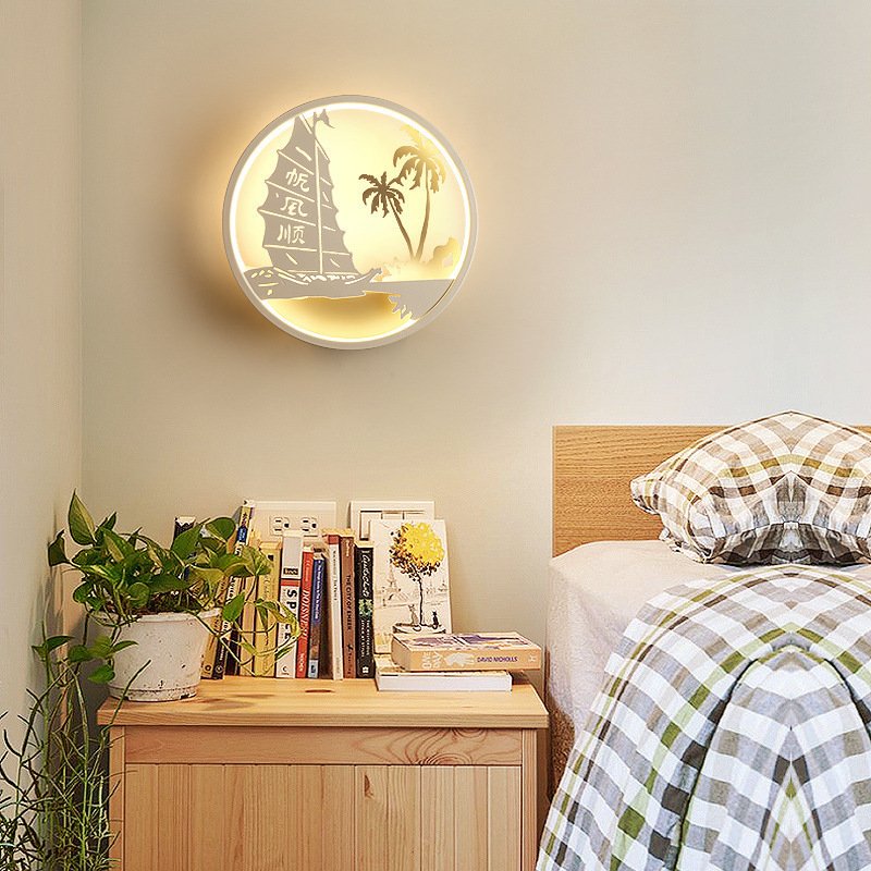 Modern Simple Bedroom Bedside Wall Lamp - Image 6