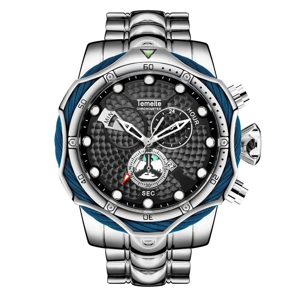 Men's Hot Watch Steel Band Quartz - Image 5