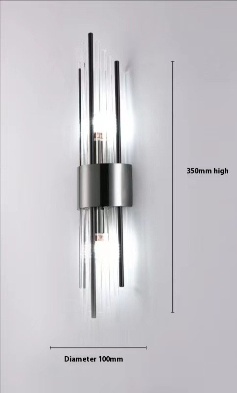 Lamp In The Living Room Crystal TV Background Wall Lamp - Image 6