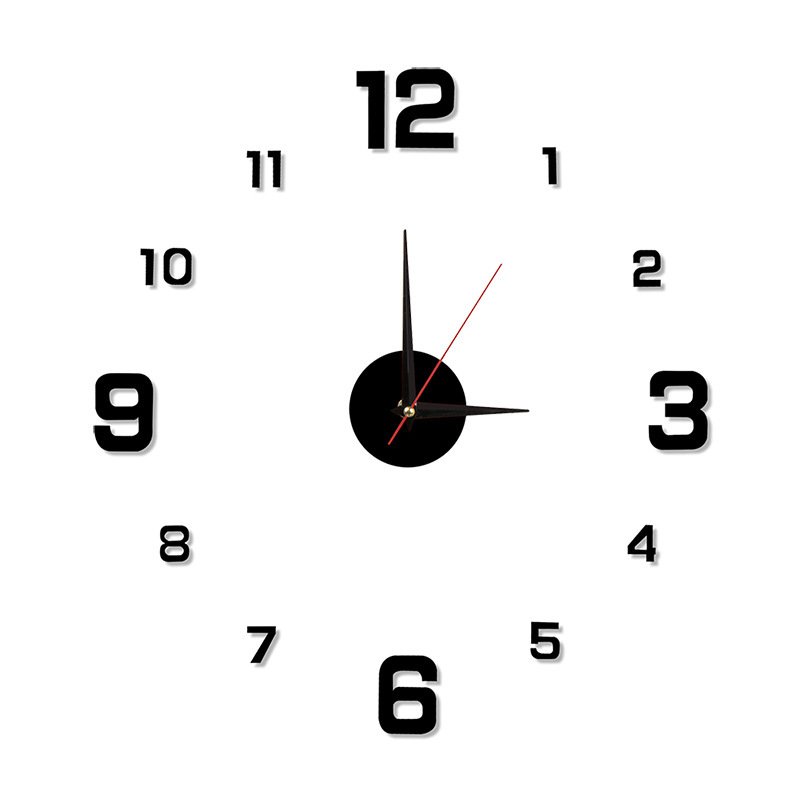 Perforation-free European-style Creative Digital Clock - Image 6