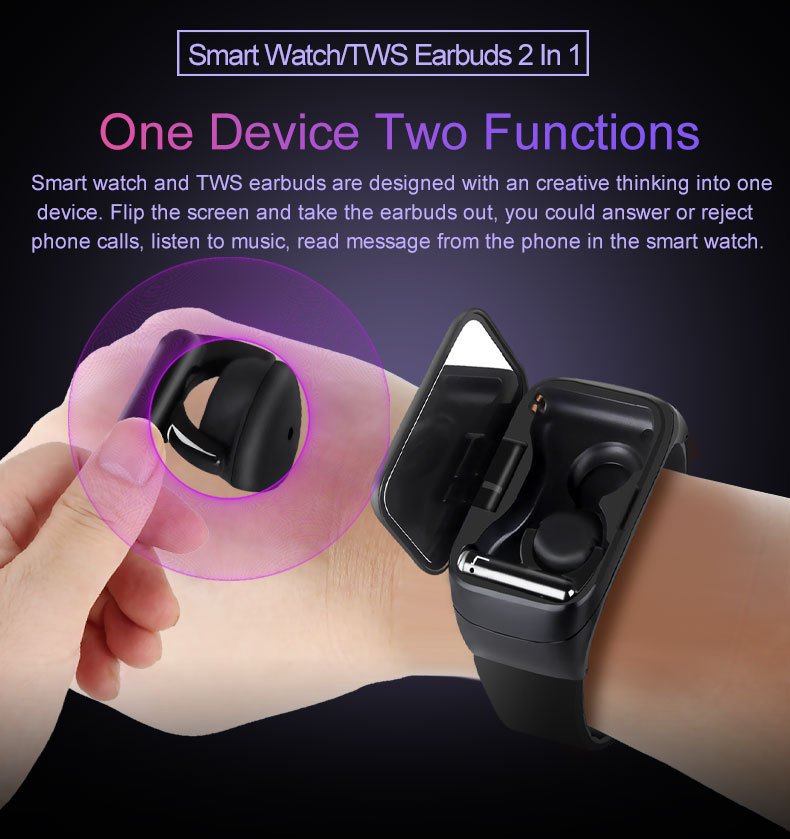 New M7 Bracelet, Bluetooth headset, 2-in-1 smartwatch, Heart rate meter, blood pressure Smart Bracelet - Image 4