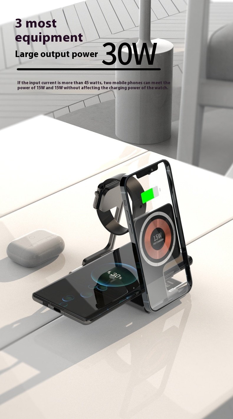 New Magnetic 4-in-1 Wireless Charger - Image 9