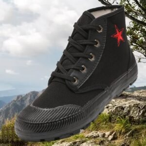 Men's High-top Waterproof Wear-resistant Camouflage Protective Shoes