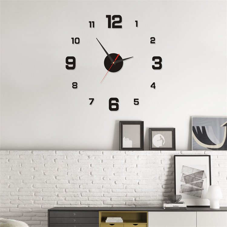 Perforation-free European-style Creative Digital Clock - Image 7