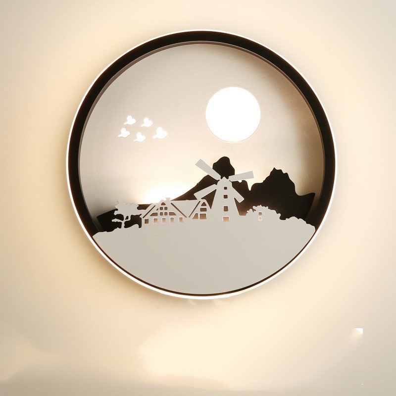 Modern Simple Bedroom Bedside Wall Lamp - Image 5