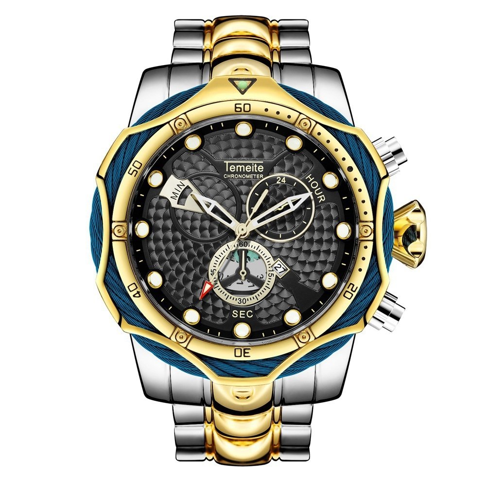 Men's Hot Watch Steel Band Quartz - Image 4